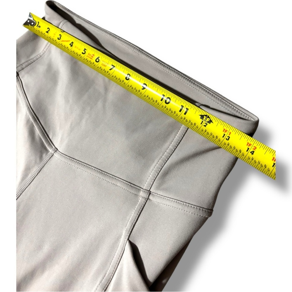 Danskin Women's Beige High Waisted Side Pocket Ankle Length Active Leggings - Picture 8 of 14